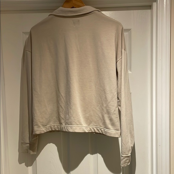GAP Beige Collared Pullover - Picture 2 of 3